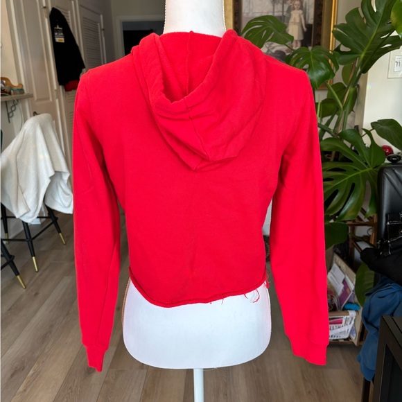 Coca-Cola Red Cropped Sweatshirt - Picture 3 of 7